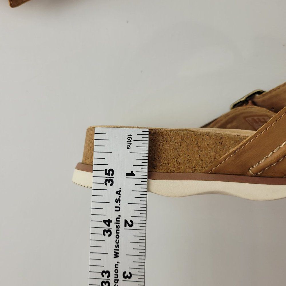 Clarks Sandals Womens 8 Brown Brynn Madi Toe Post Buckle Ultimate Comfort - Picture 11 of 12